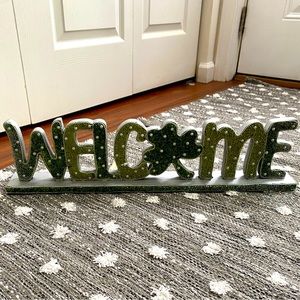 St. Patrick’s Day Welcome Sign